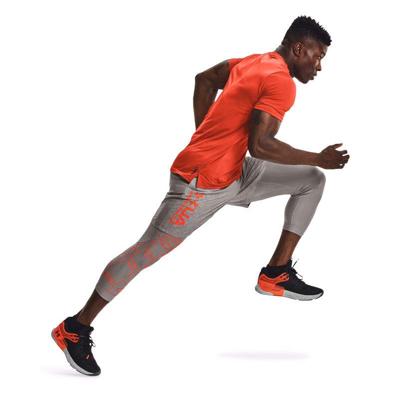 Men's HeatGear 3/4 Graphic Leggings 