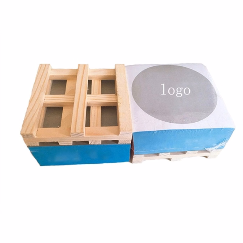 Wooden Pallet Memo Cube