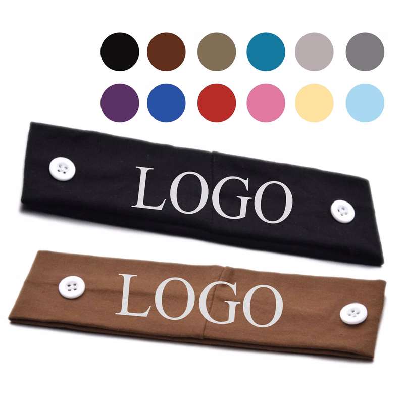 Headband with Buttons