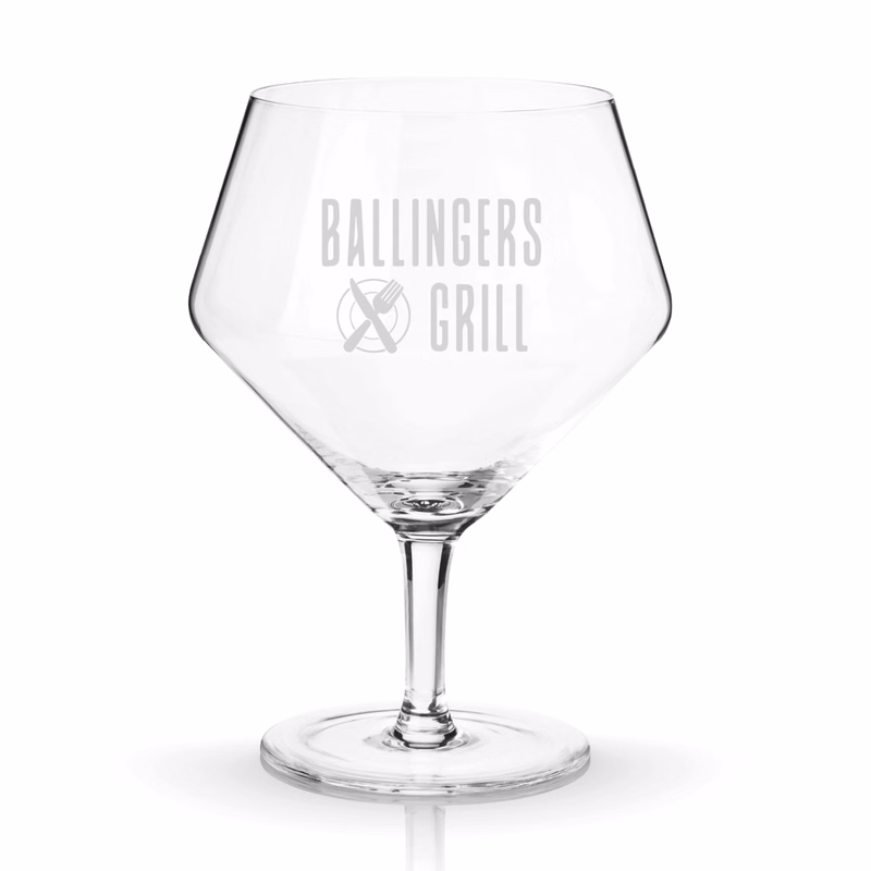 Viski® Angled Crystal Gin & Tonic Glass, set of 2