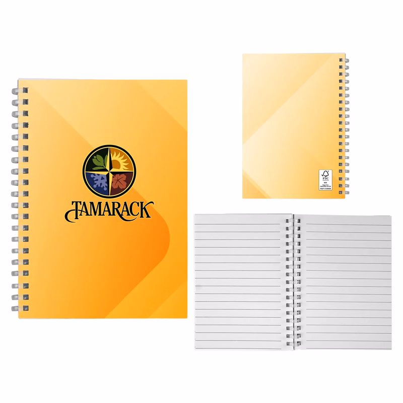 5" X 7" Soft Spiral Notebook