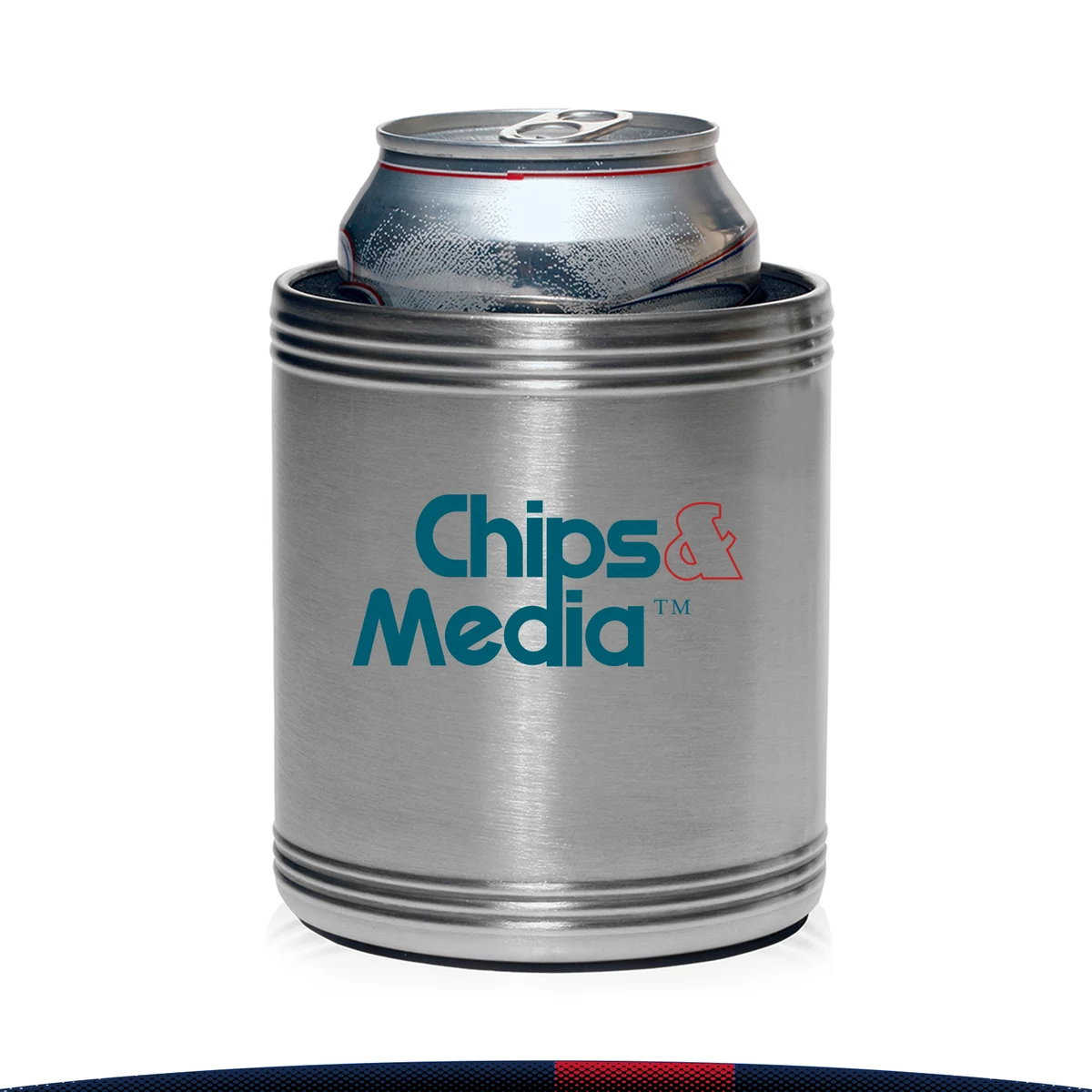 Avila Stainless Steel Can Coolers, custom can cooler with logo imprint 1
