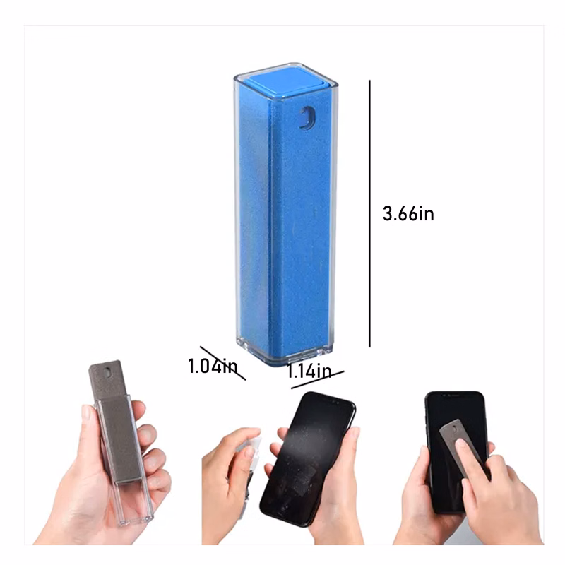 Spray & Swipe Antimicrobial Microfiber Screen Cleaner