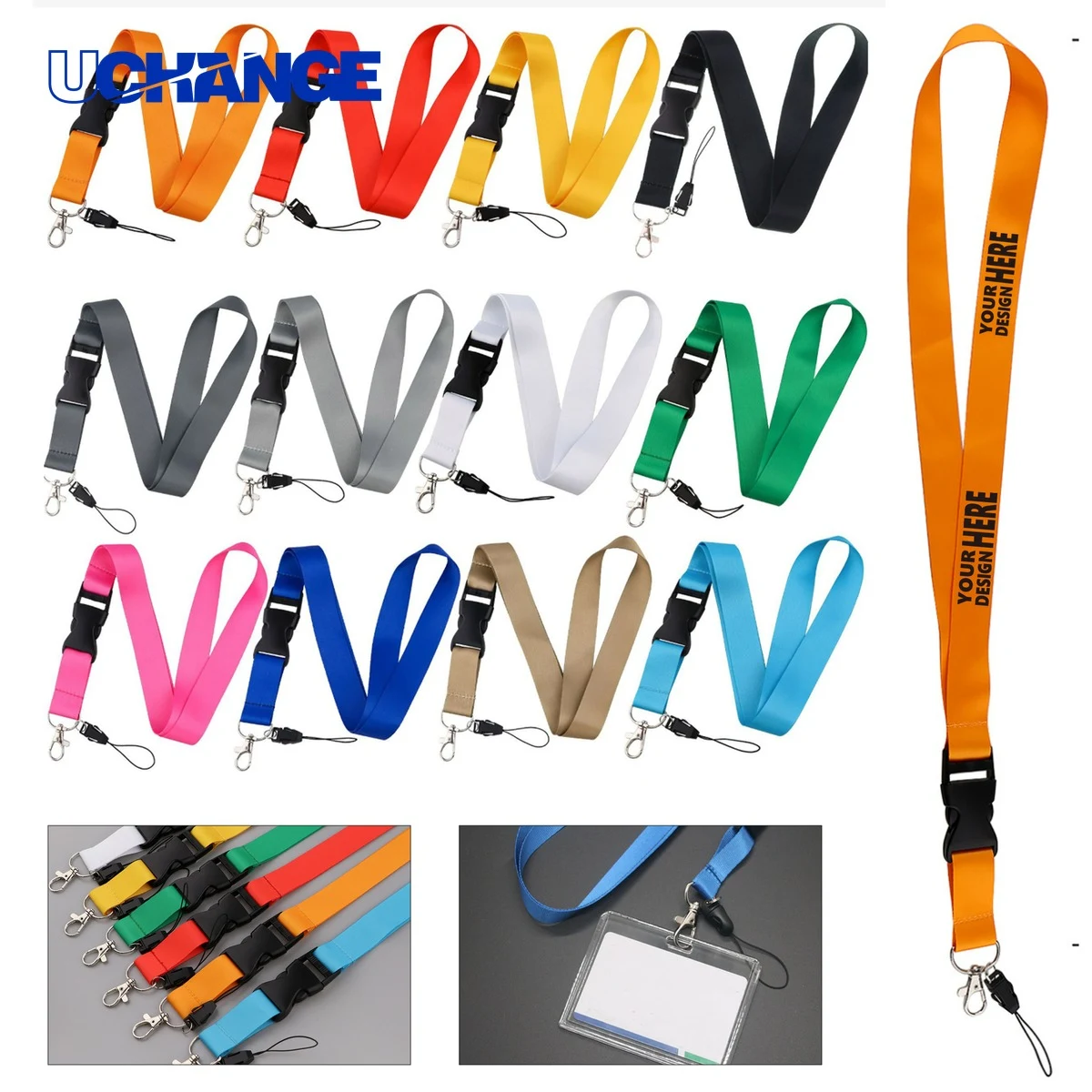 Sublimated Lanyard with Detachable Buckle Holder 1