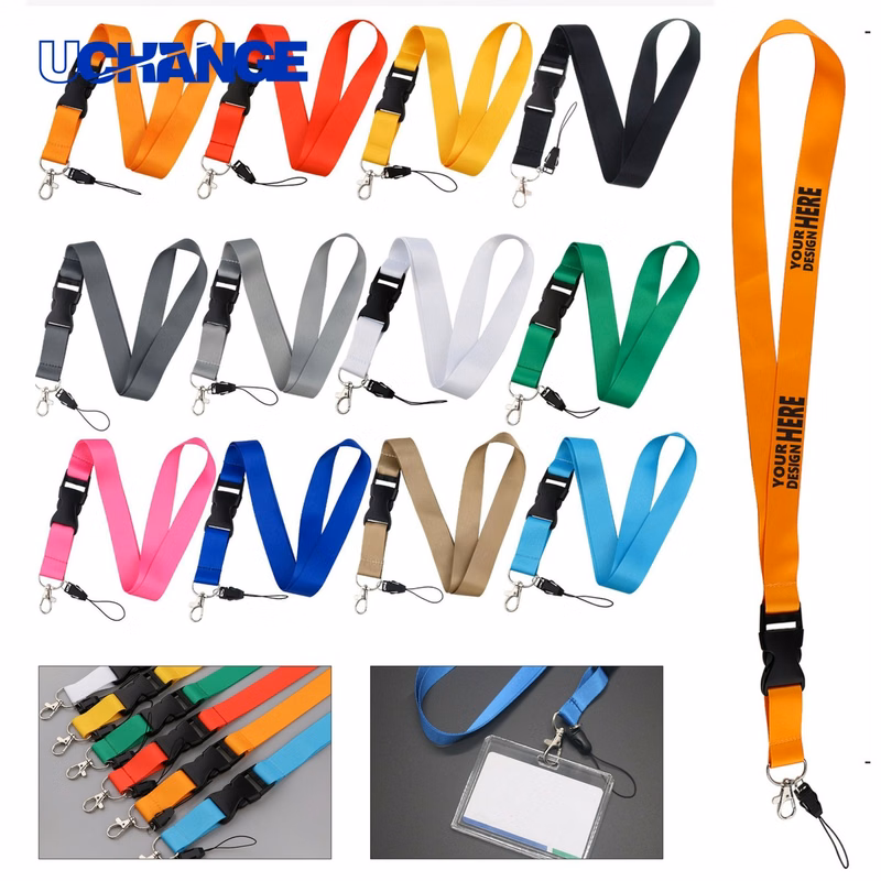 Sublimated Lanyard with Detachable Buckle Holder