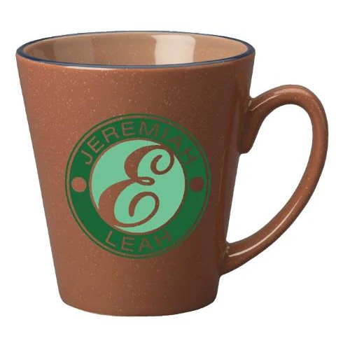 12 oz. Chocolate Savannah Latte Coffee Mug 1