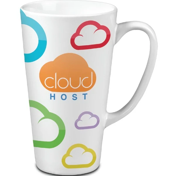 16 Oz. Full Color Tall Latt Mug 1
