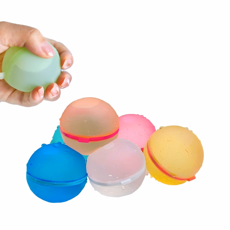 Reusable 2.75" Magnetic Silicone Water Splash Orb