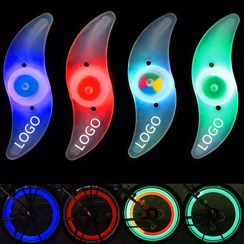 MOQ 50pcs Multi Color Led Bicycle Spoke Light