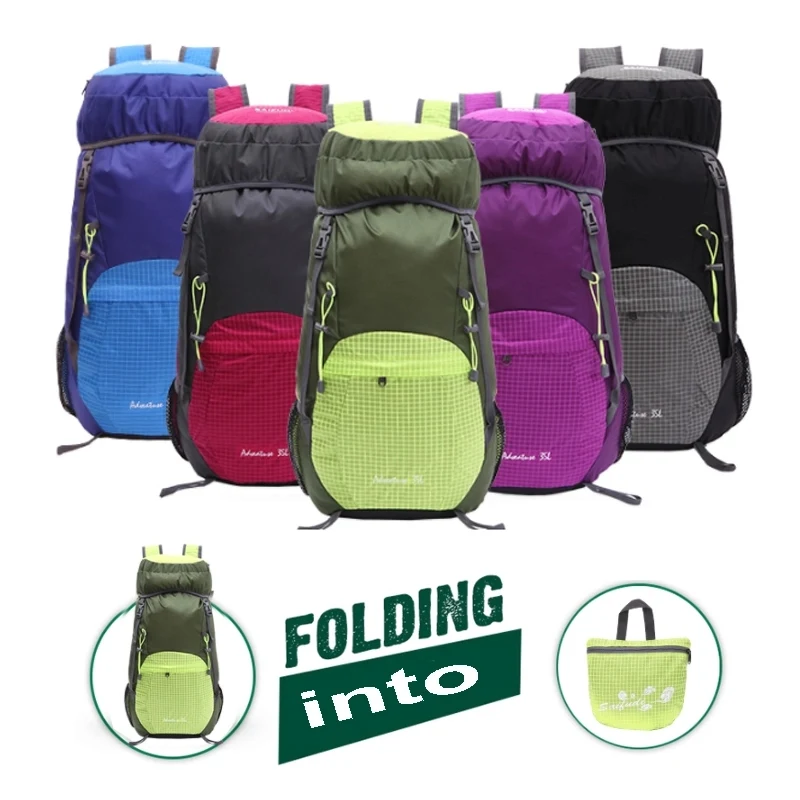 Waterproof Lightweight Sports Folding Backpack 1