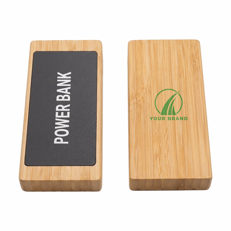 10000mAh wood power bank