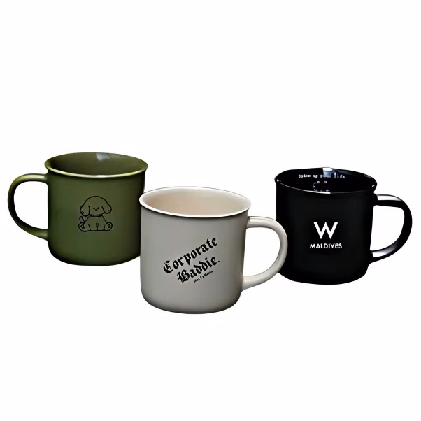 Customizable ceramic mug