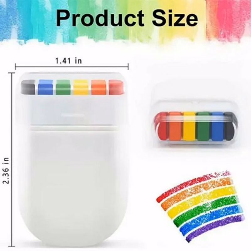 Rainbow Face Paintbrush