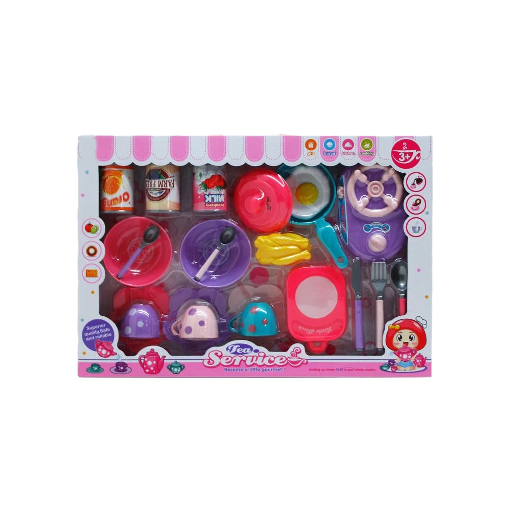 Pretend Tea Service Play Sets Assorted Colors 1