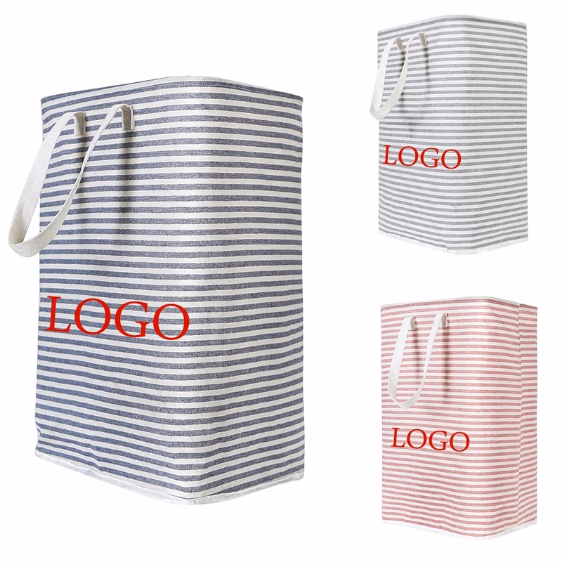 Custom Gift Portable Laundry Hamper & Storage Basket