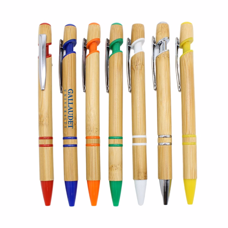Bamboo Click-action Ballpoint Pen