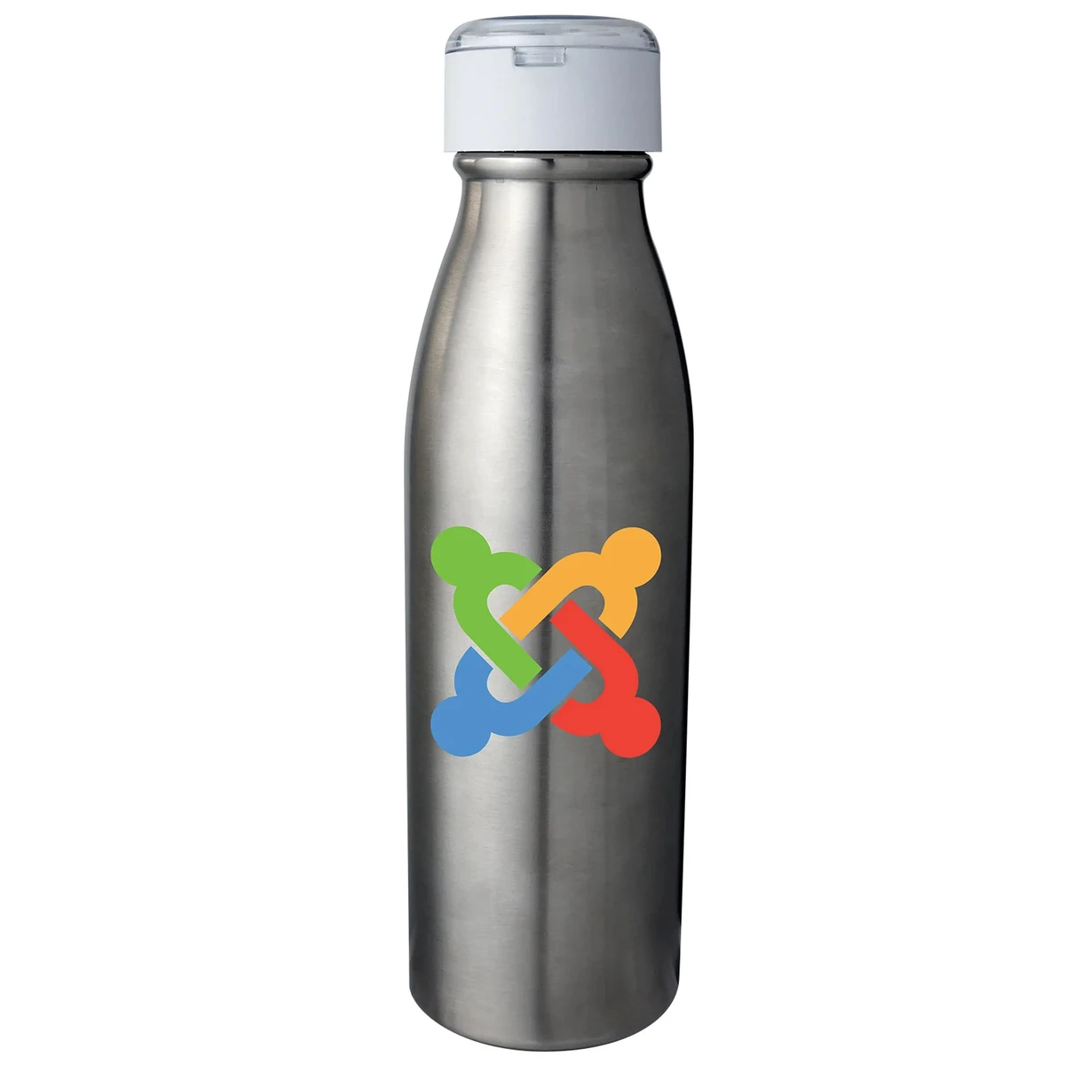 STAINLESS SILHOUETTE BLUETOOTH EAR BUD BOTTLE 1