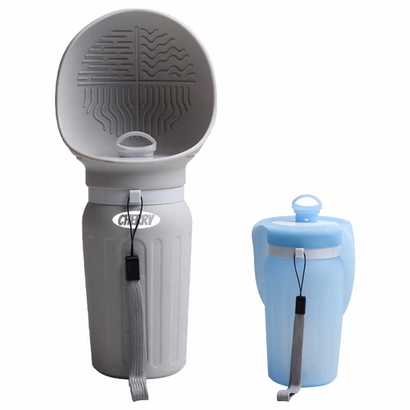 21oz Leak Proof Silicone Pet Water Bottle Feeder