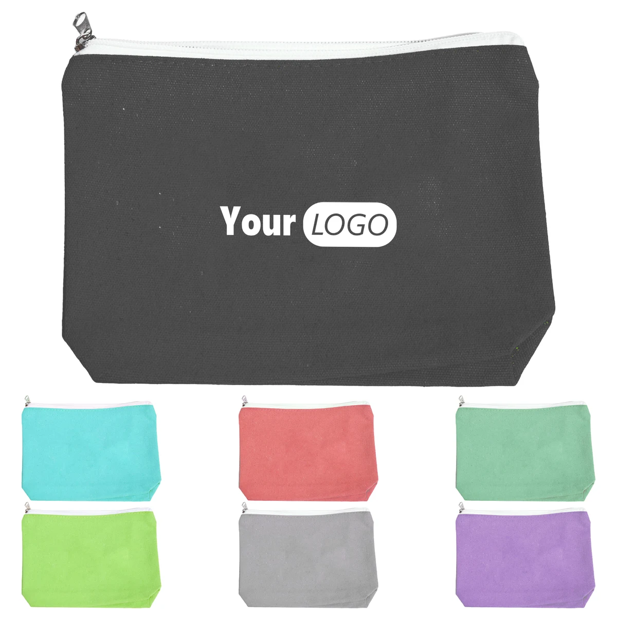 Canvas Reusable Eco-Friendly Zippered Bag For Sustainable Living 1