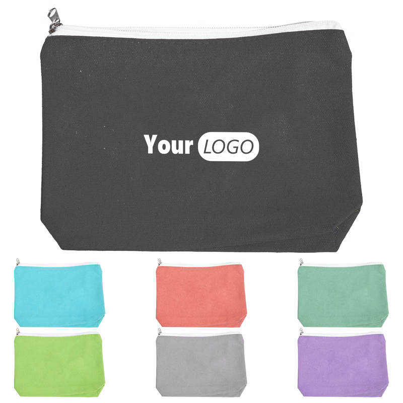 Canvas Reusable Eco-Friendly Zippered Bag For Sustainable Living