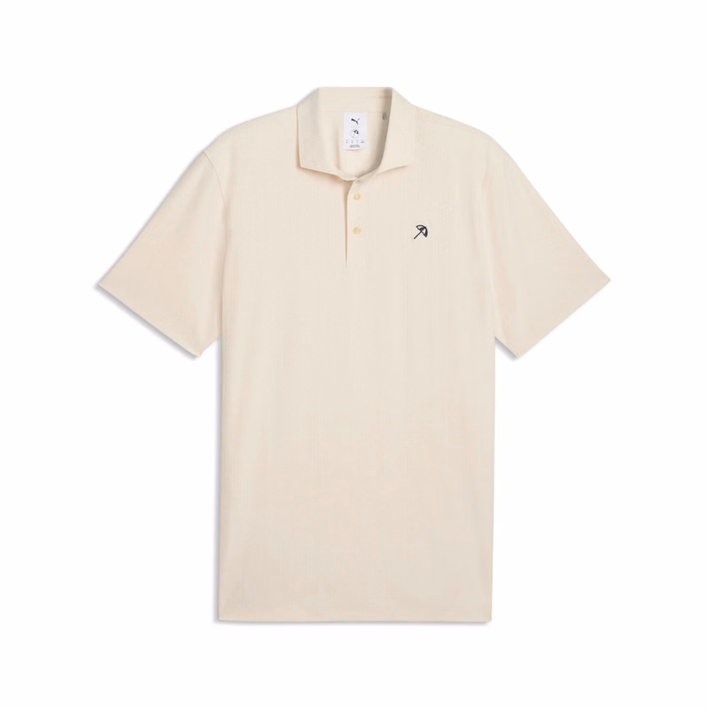 PUMA® Men's AP Textured Golf Polo Shirt