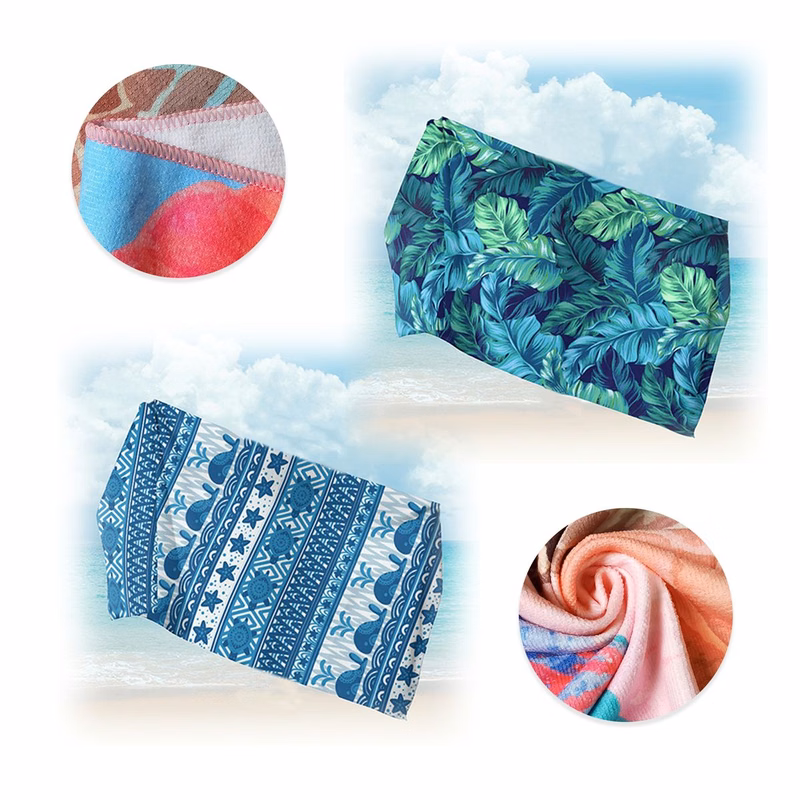Microfiber Beach Towel 200GSM Quick Dry Travel Mat