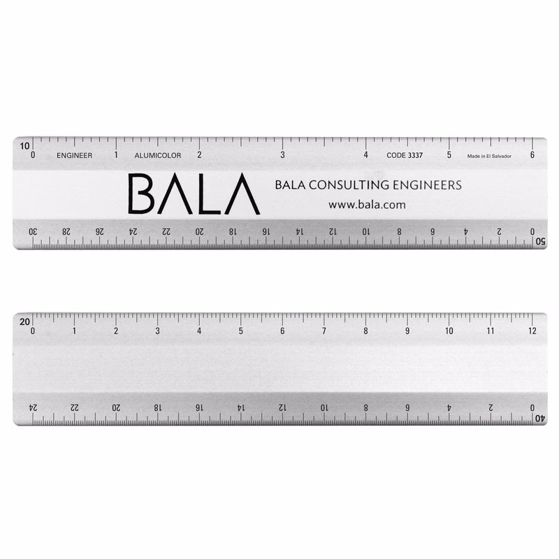 6" 4-Bevel Civil Engineer Scale v2
