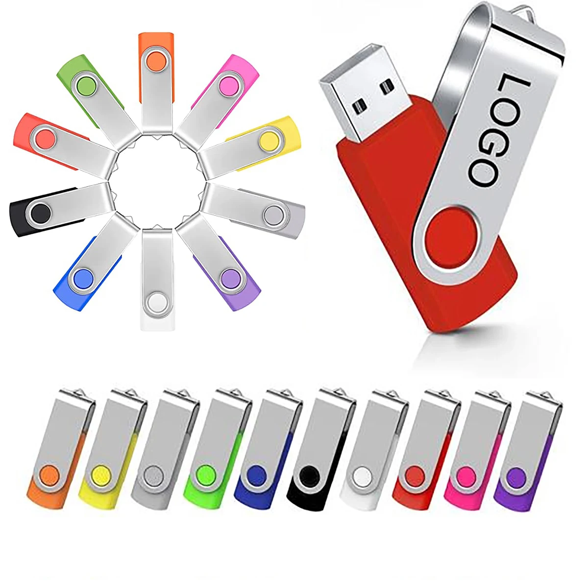 4GB USB Disk Flash Drive MOQ 100PCS 1