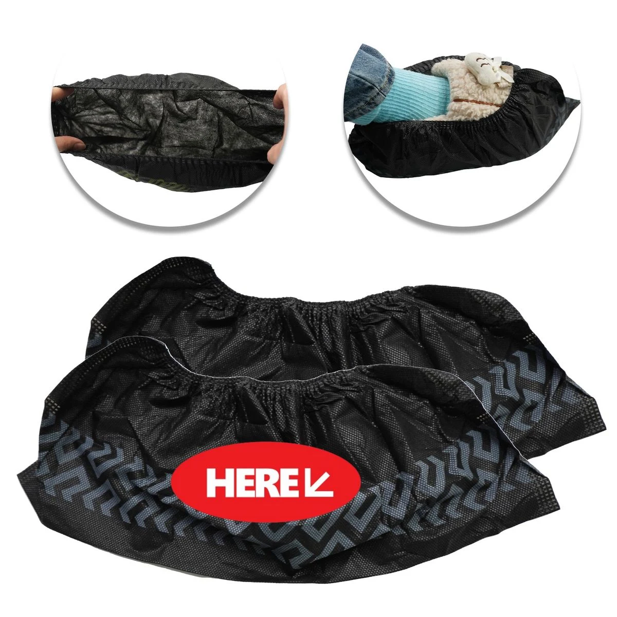 Reusable Non-Woven Shoe Covers 1