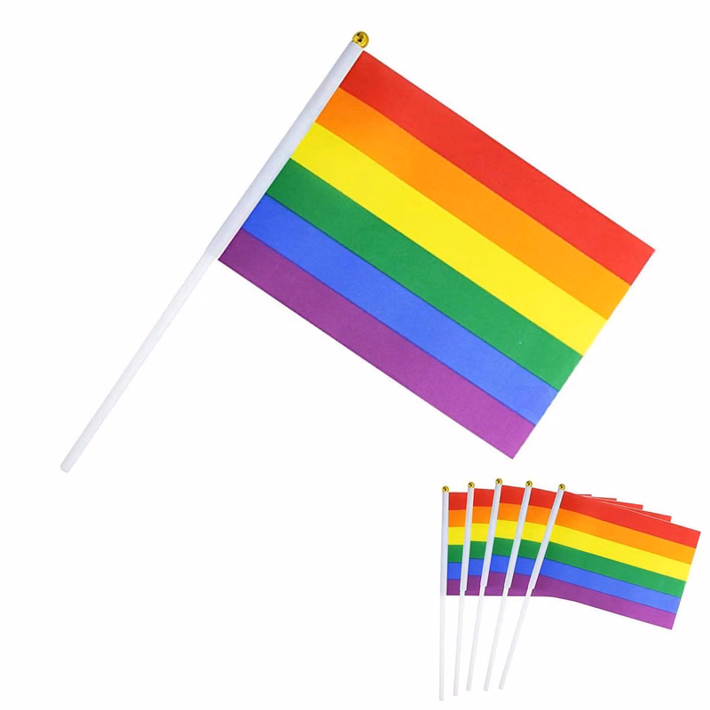 Small Polyester Flag for Team Spirit Shows