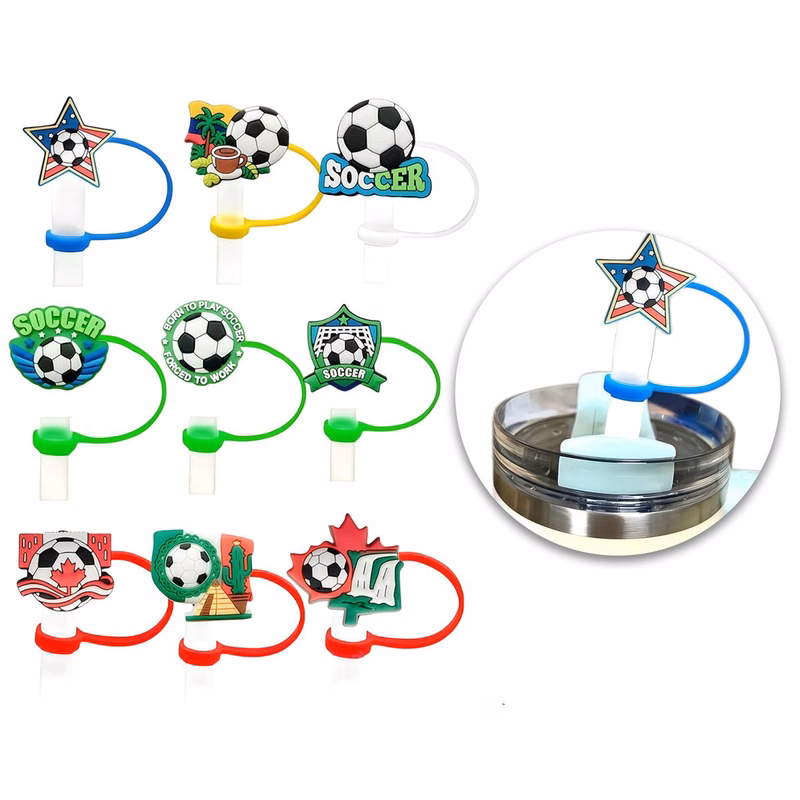 Food-Grade Silicone Straw Cap