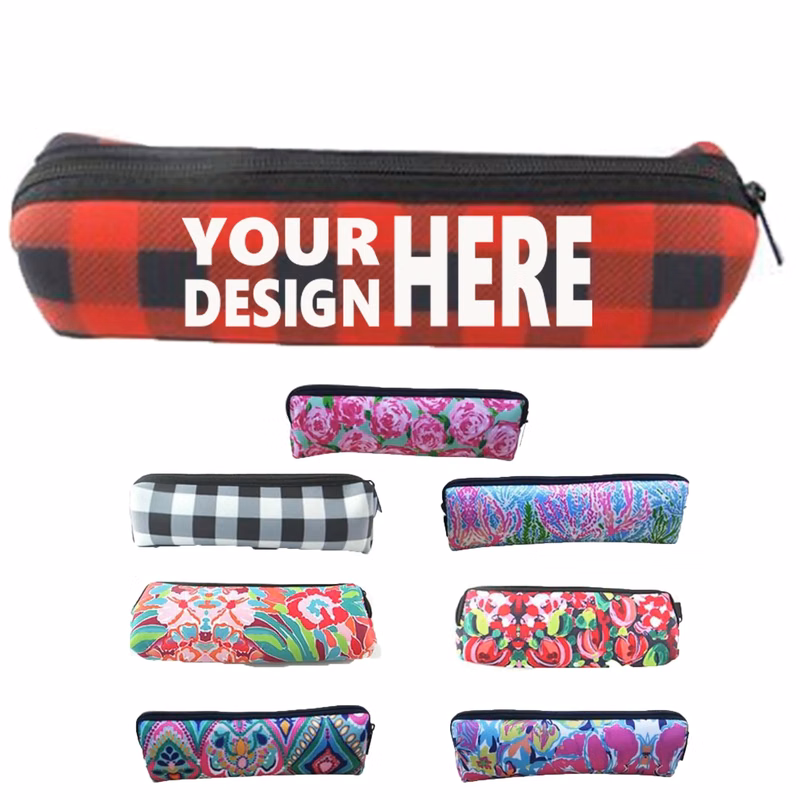 Large Capacity Neoprene Pencil Case