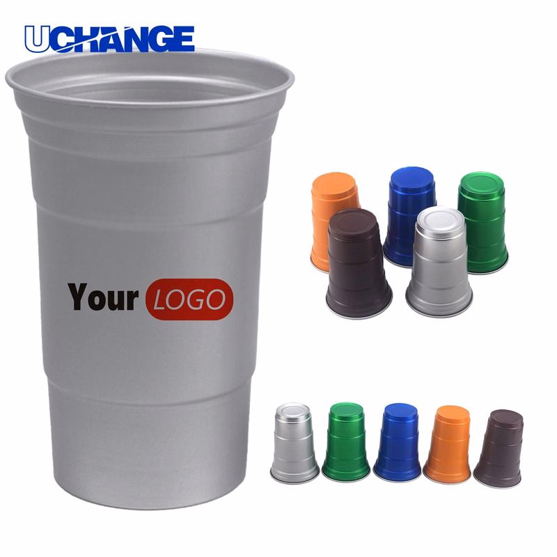 Disposable Party Aluminum Foil Cup Container (15oz)