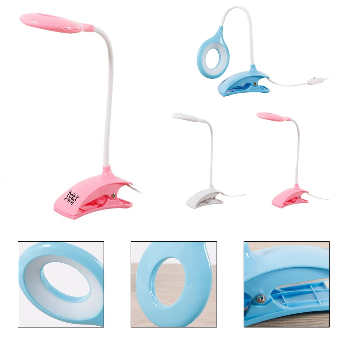 Small Desk Lamp USB Powered 1