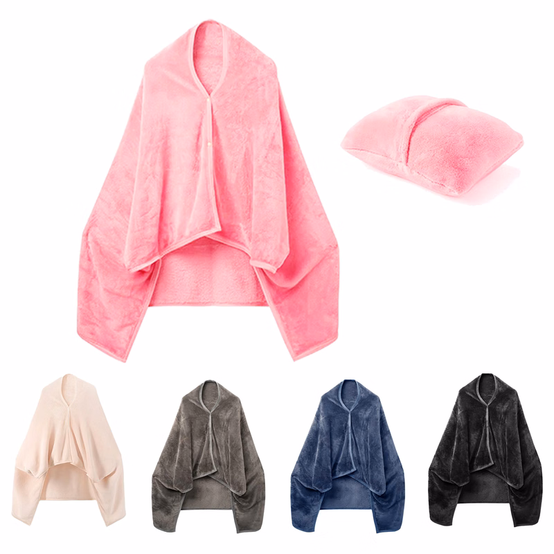 Shawl Blanket Multifunctional Outdoor Travel Storage Comfortable