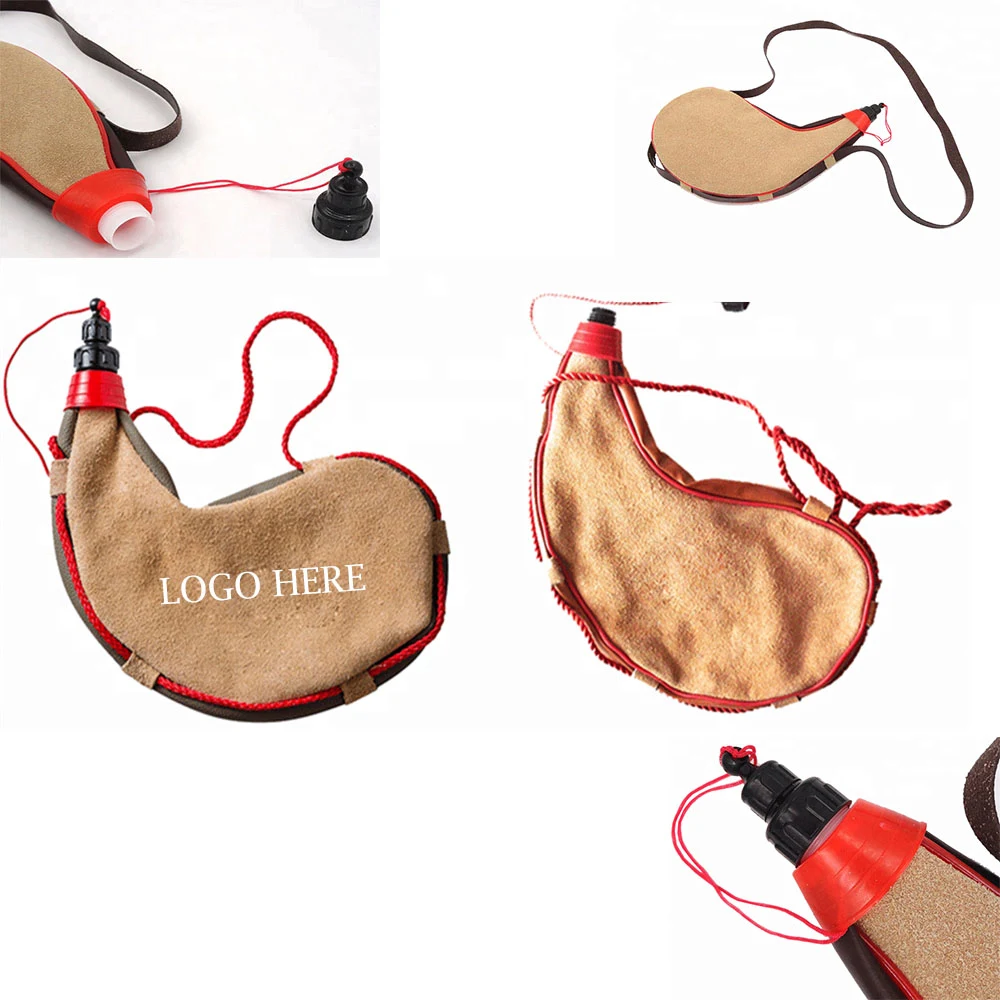 Leather Bota Wine Bag 1