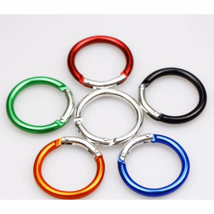 Round Carabiner Keyring Accessory