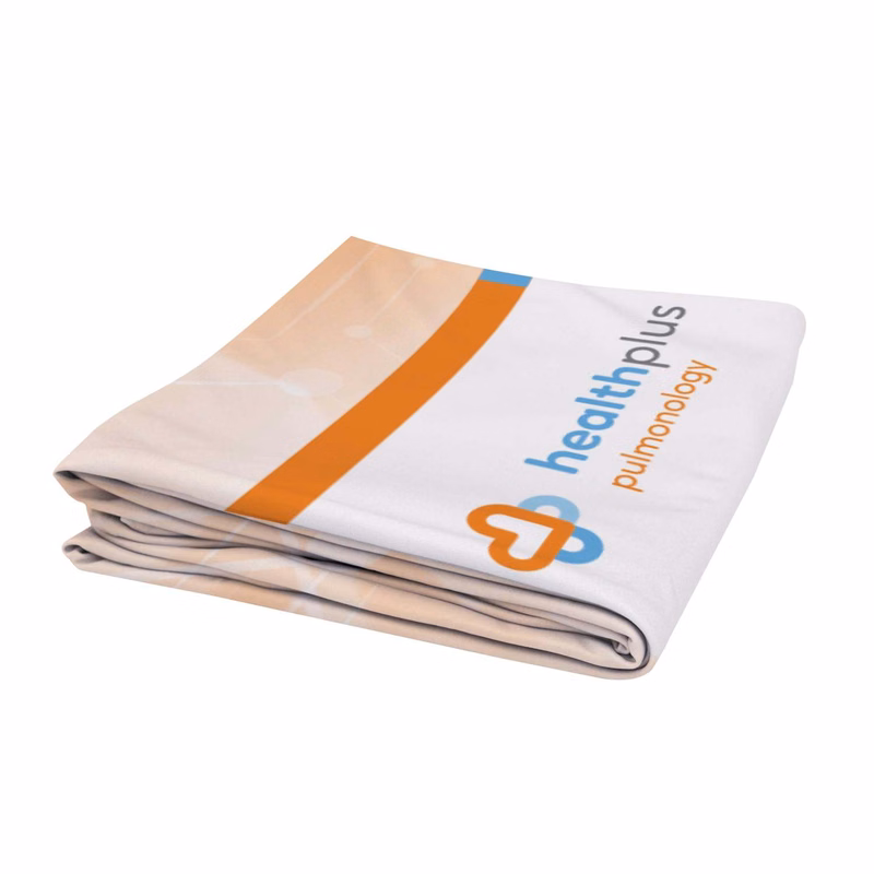 2'W x 90"H EuroFit™ Straight Wall Graphic Cover (Recycled Polyester Knit)