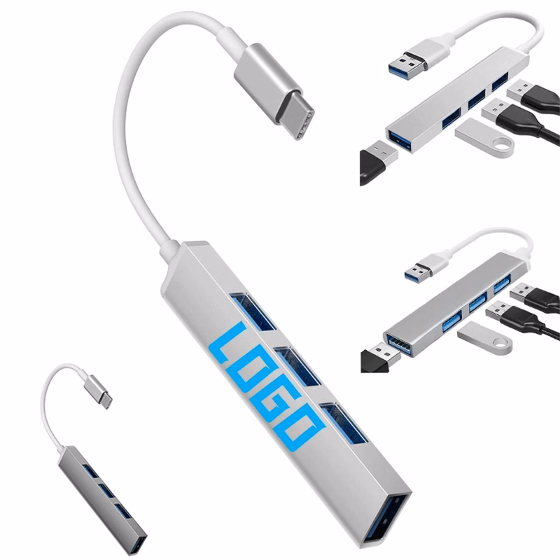 Portable Full Color Interface 4-In-1 Docking Station