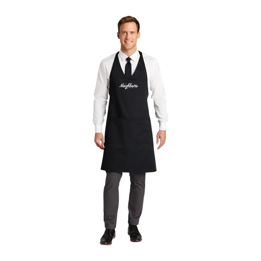 Port Authority Easy Care Tuxedo Apron with Stain Release 1