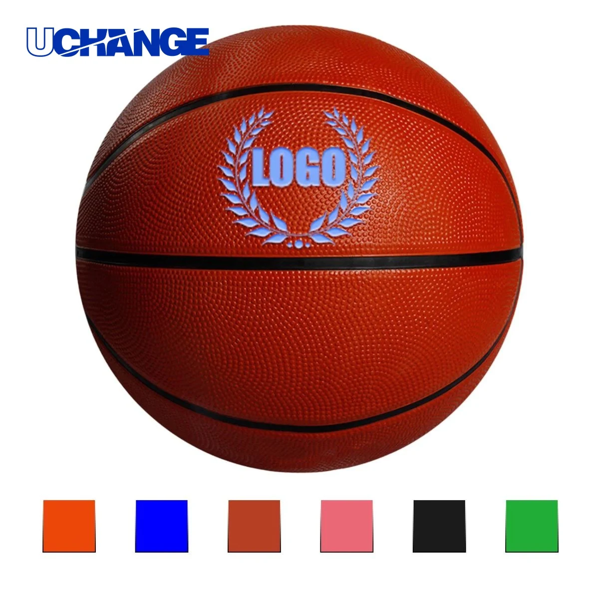 Non-Slip Rubber Basketball Size 7 1