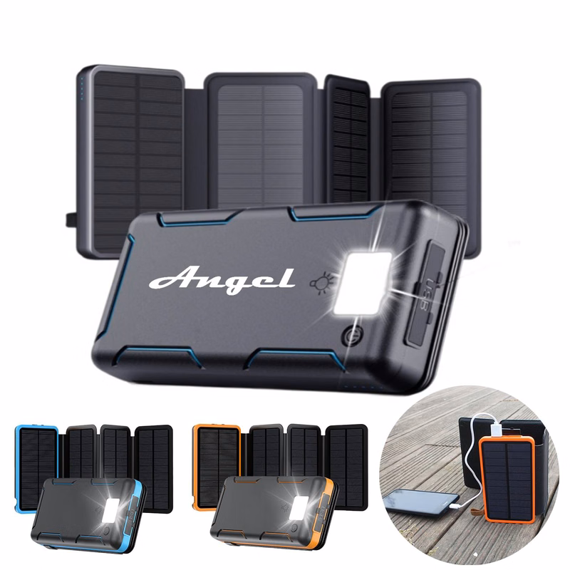 25000mAh Solar Power Bank, Fast Charging for Phone, Outdoor