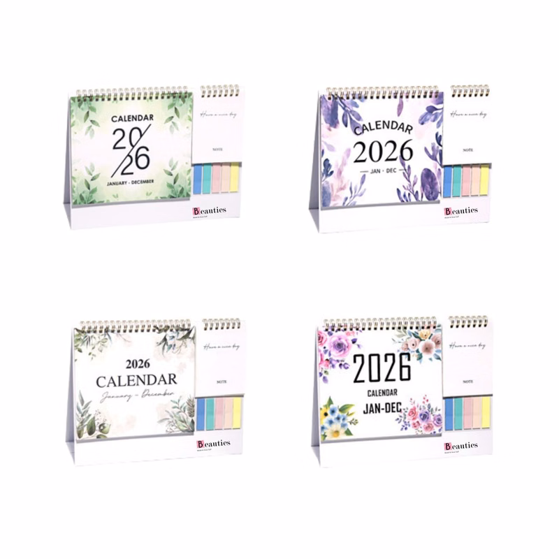 2026 Desk Calendar - OCEAN