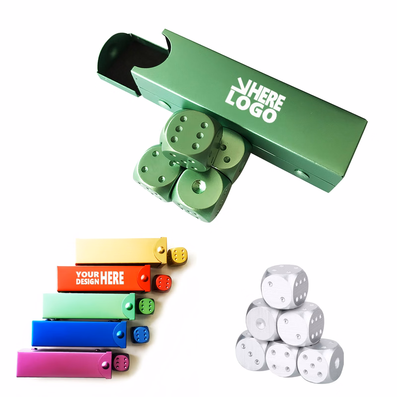Customized Metal Dice Sets