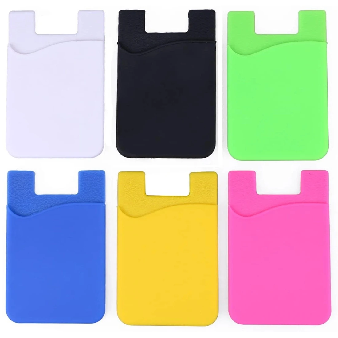 Silicone Adhesive Phone Wallet With Pocket Holder 1