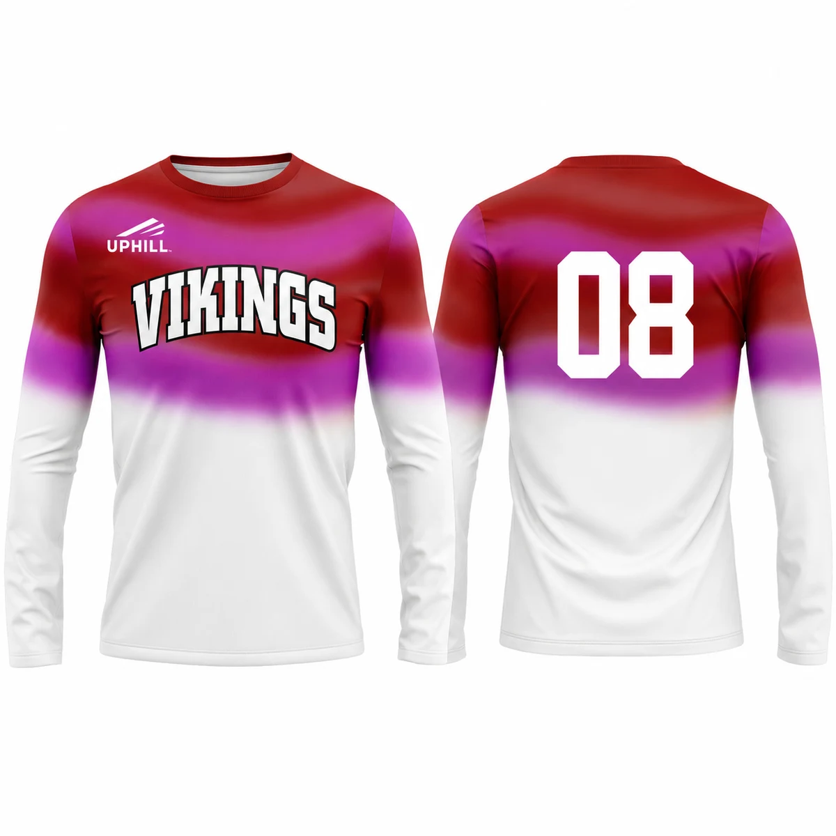 UPHILL™ Sublimation Long Sleeve Shooting Shirt 1
