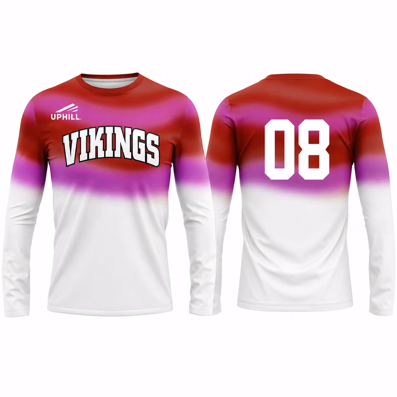 UPHILL™ Sublimation Long Sleeve Shooting Shirt