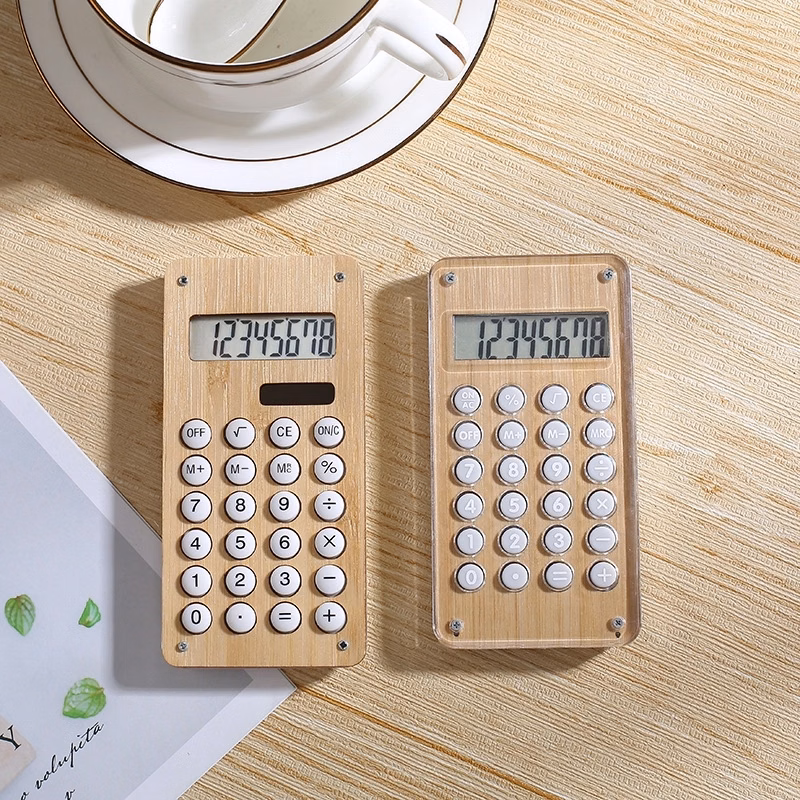 Multifunction bamboo calculator