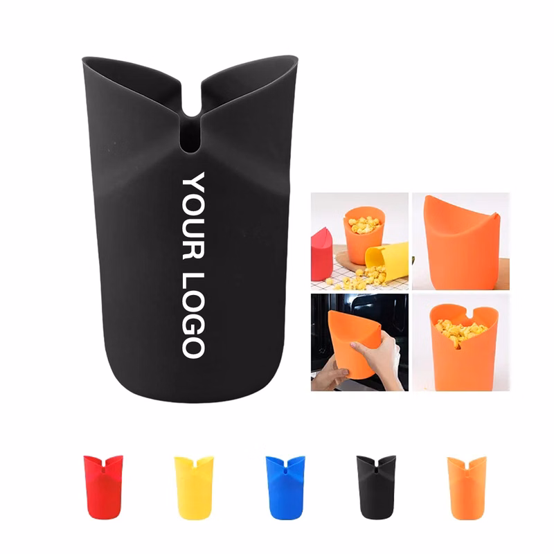 Microwave Popcorn Bowl Made of Soft Silicone