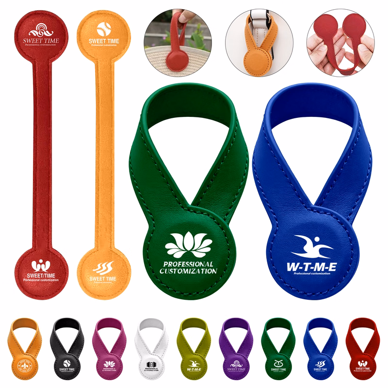 PU Leather Magnetic Clip